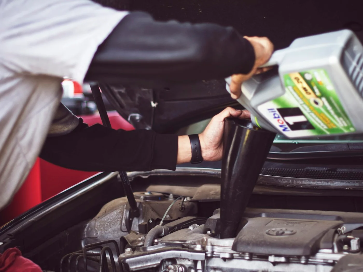 Illustration fictive d’outils de garage